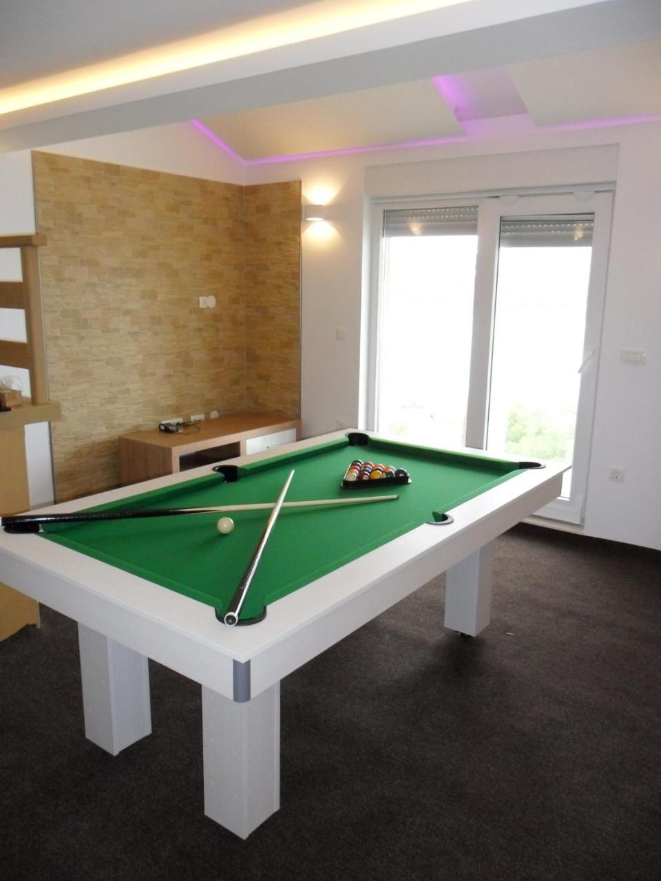 Luxury Villa Star Lights Trogir - Heated Pool, Hot Tub, Gym, Billiard Exterior photo